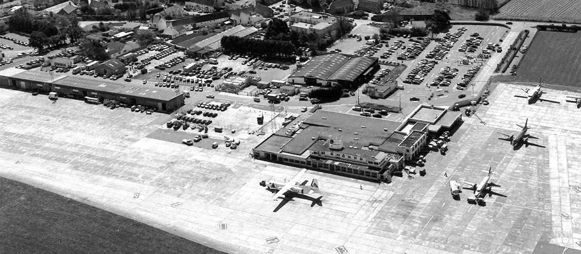 Guernsey Airport Runway 1974