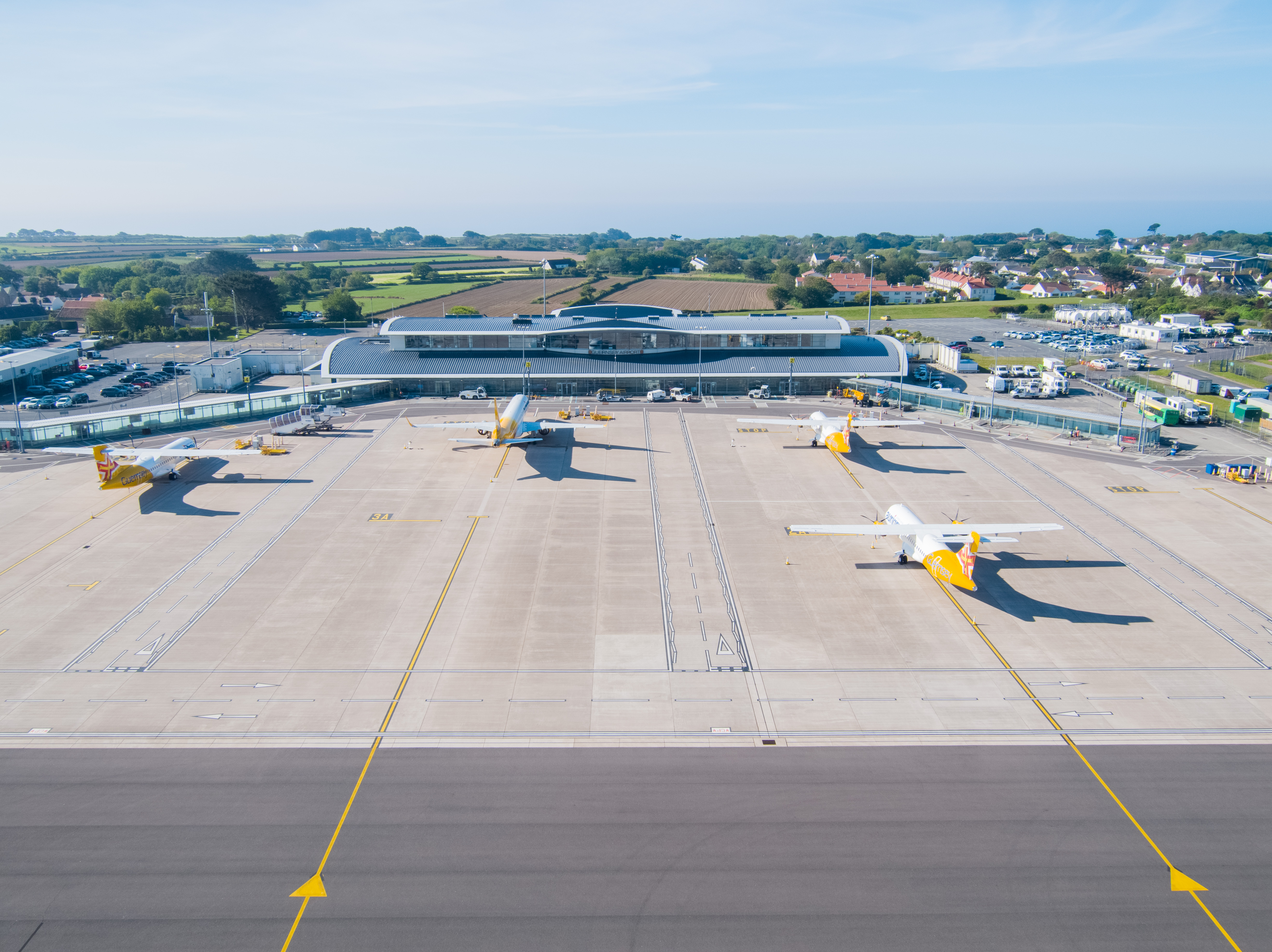 Guernsey Airport Apron