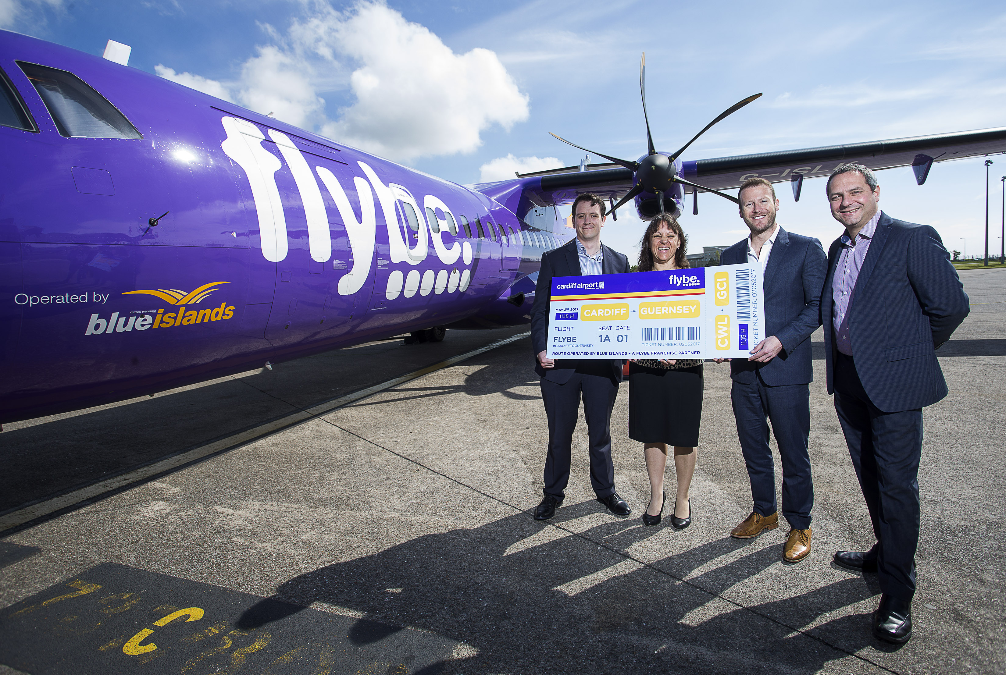 Plane Flybe Guernsey To Jersey Hygienic