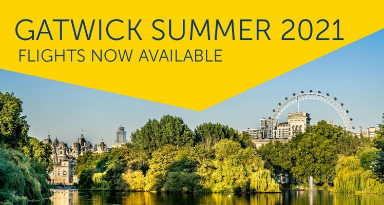 Aurigny launching London Gatwick summer 2021 services