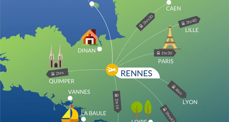 Blue Islands launches new Rennes service