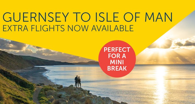 Extra Isle of Man Flights Added for August with Aurigny!