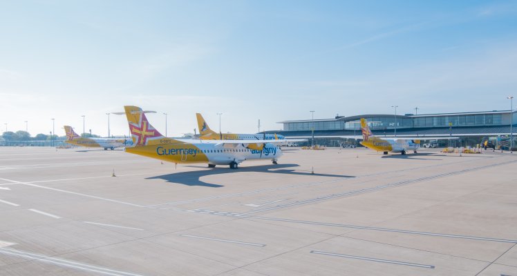 Guernsey Airport main apron