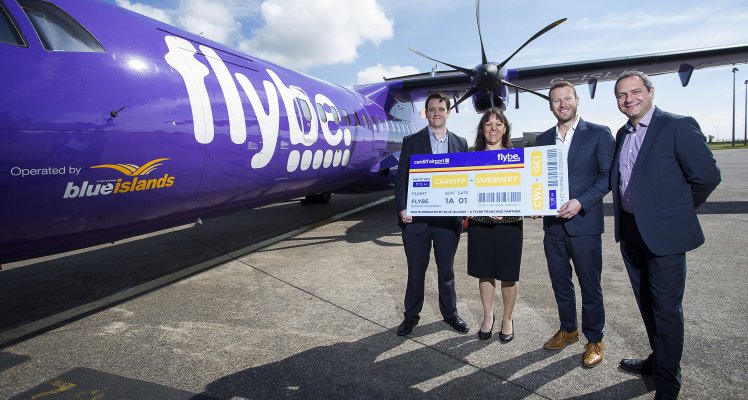 Blue Islands direct Cardiff service to return
