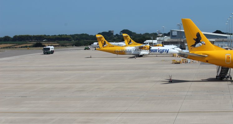 Guernsey Airport Apron