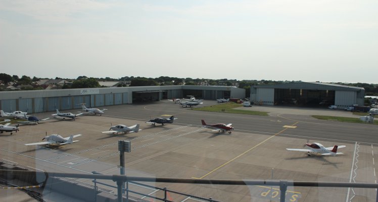 Guernsey Airport West Apron