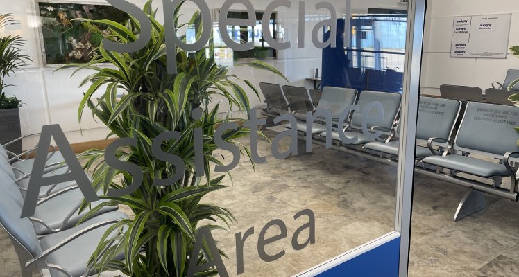 New Special Assistance Area at Guernsey Airport