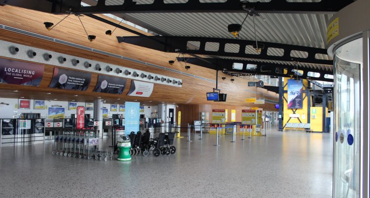 Guernsey Airport terminal